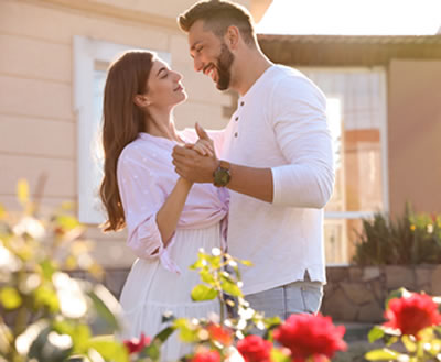 two people dancing