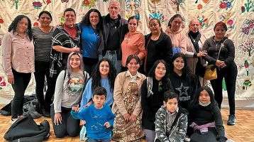 Fr. Bill and program participants