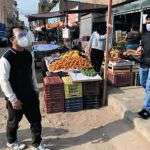Fr. Dylan at the market
