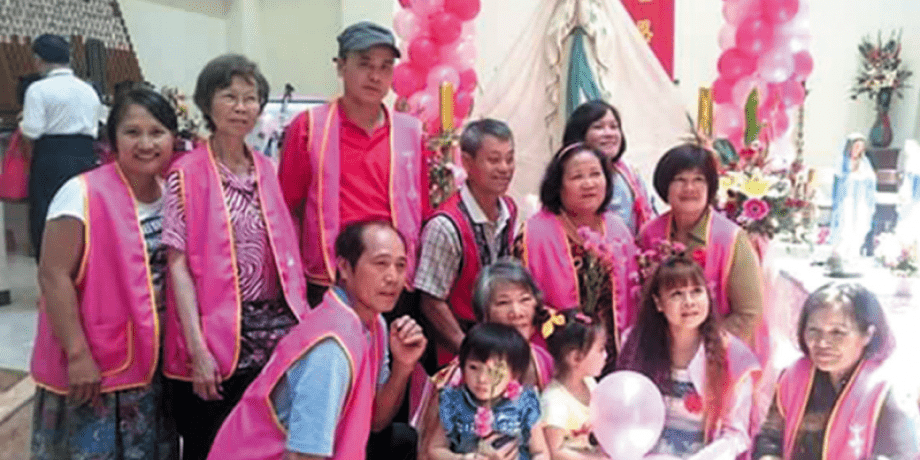 Parishioners of San Miguel Archangel parish