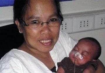 Isabel and her son