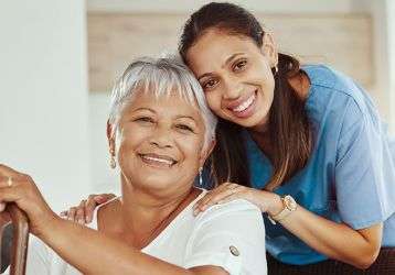  Two Caregivers pictured together