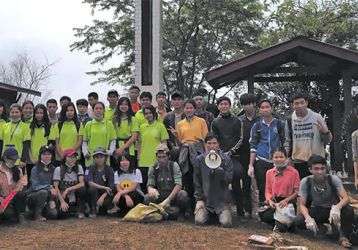 At the top!