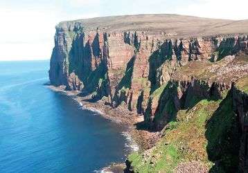 St. John's Head on Hoy in the Orkney Islands