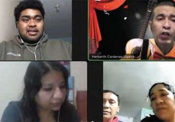 Columban Zoom meeting