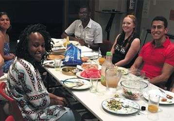 Fatima House volunteers